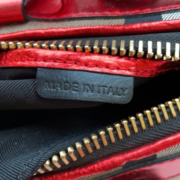 Burberry prosum metallic red bag - Picture 11 of 12
